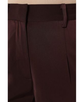 Women's Neveah Silky Wide Leg Trousers
