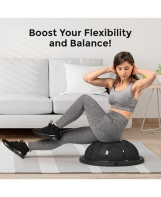 Half Balance Ball Trainer – Stability Ball for Full Body Workout, Exercise & Physical Therapy