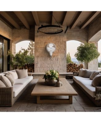 Supreme 12 Inch Oscillating 3 Speed Portable Wall Mount Fan, White