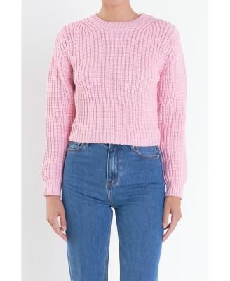 Women's Round-neck Knit Sweater