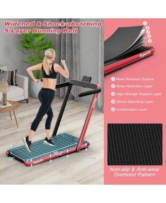 Motorized Treadmill Folding Under Desk Electric Treadmill w/ APP