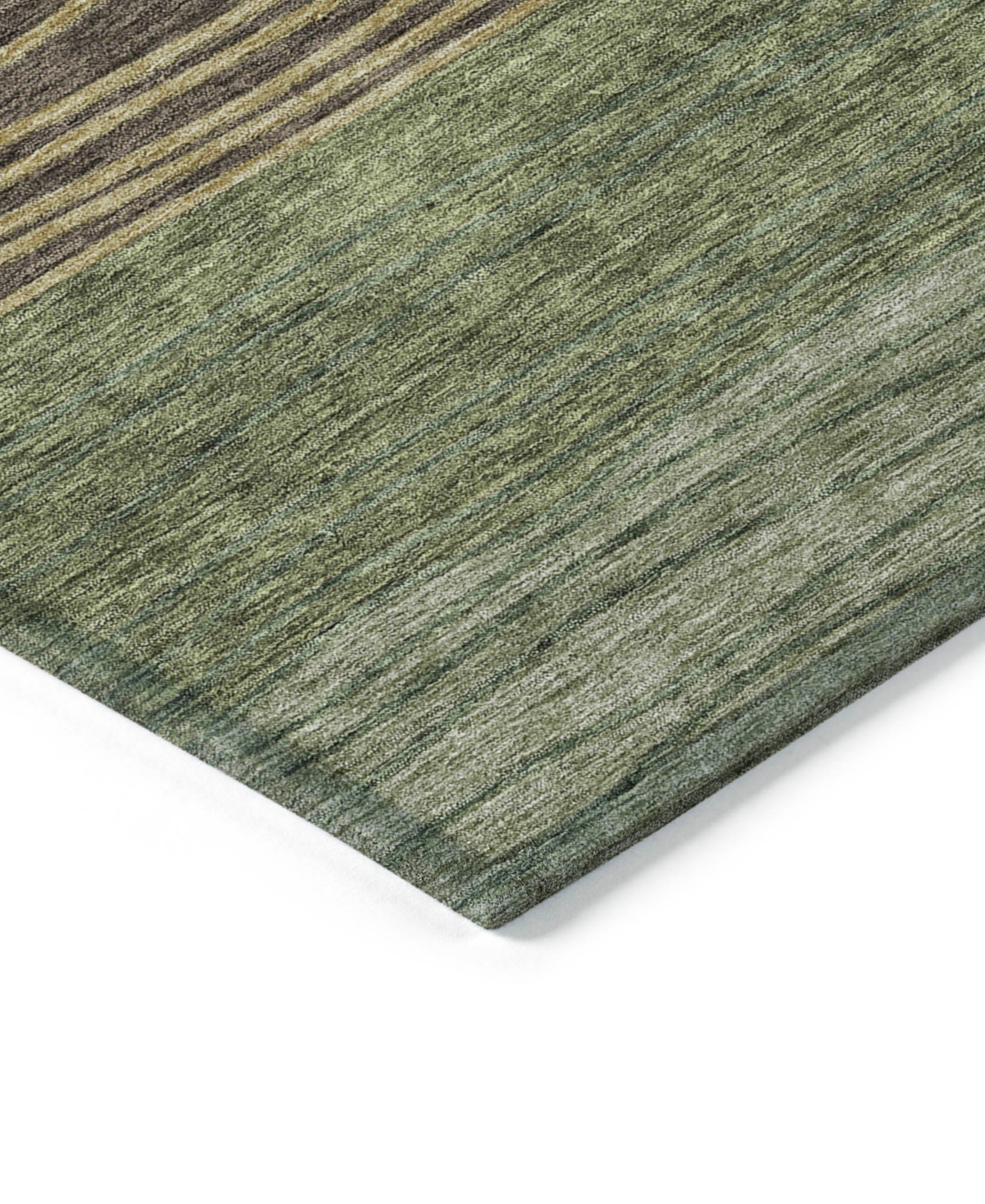 Addison Chantille Acn735 9'x12' Area Rug In Olive