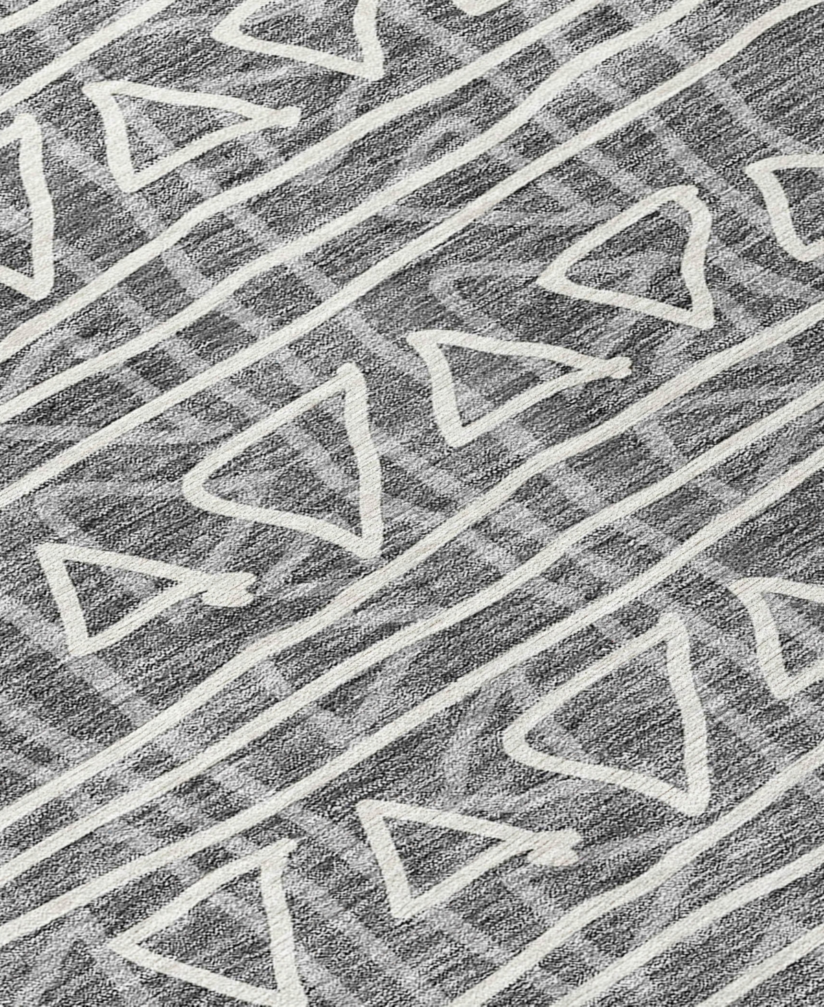 Addison Chantille Acn730 9'x12' Area Rug In Charcoal