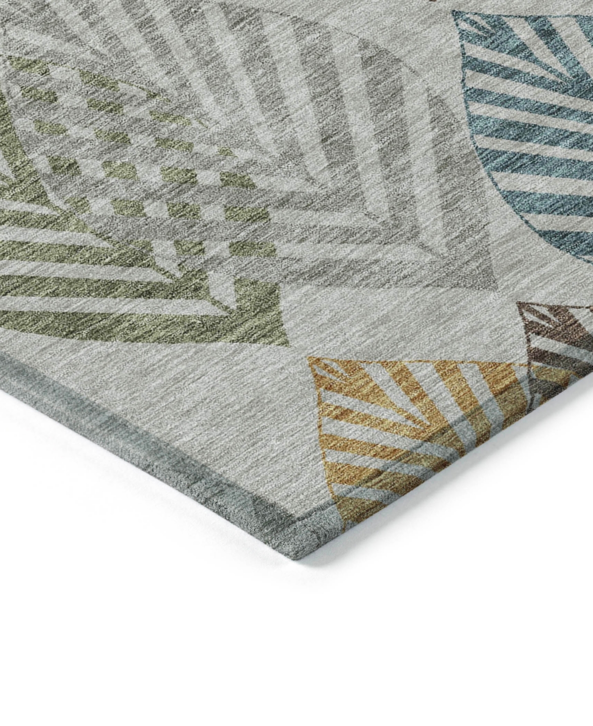 Addison Chantille Acn744 5'x7'6" Area Rug In Gray