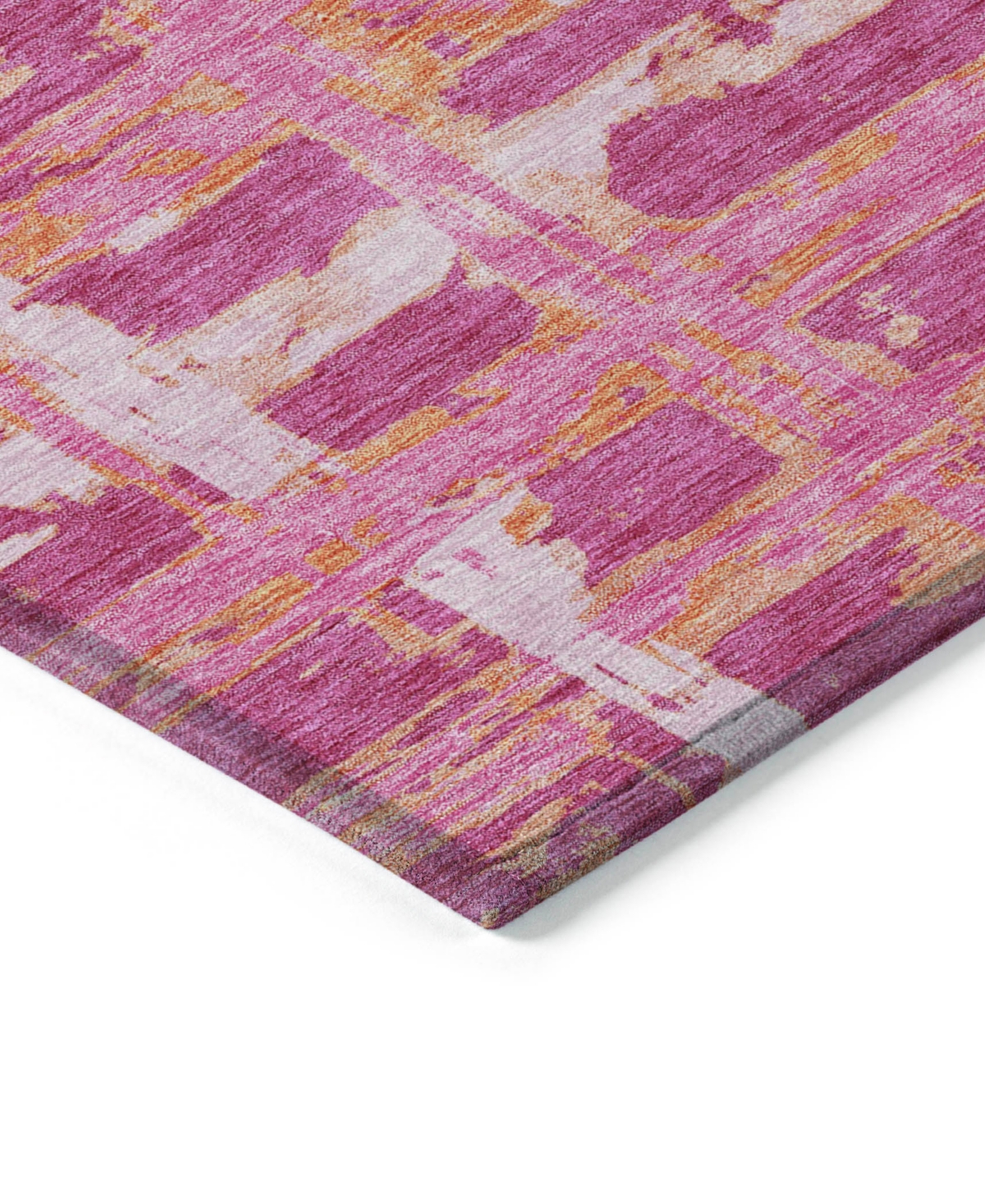 Addison Chantille Acn745 3'x5' Area Rug In Rose