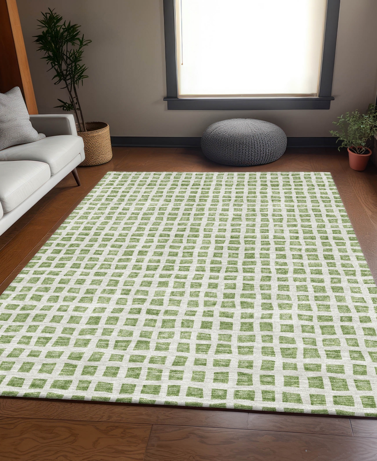 Addison Chantille Acn727 2'6"x3'10" Area Rug In Sage