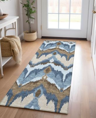 Chantille Machine Washable ACN743 2'3"x7'6" Runner Area Rug