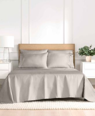 Brookline 1400 Thread Count 6 Pc. Sheet Set, Queen, Created for Macy's