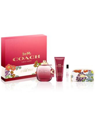 COACH ワイルドローズ 香水セット COACH 4-Pc. COACH Wild Rose Eau de Parfum Gift Set - Macy's