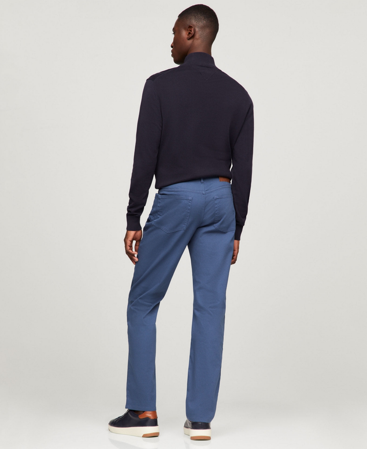 Shop Tommy Hilfiger Men's Denton Five-pocket Pants In Aegean Sea
