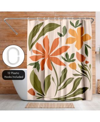 71x74 A Warm Day Shower Curtain - 100% Polyester Shower Curtain