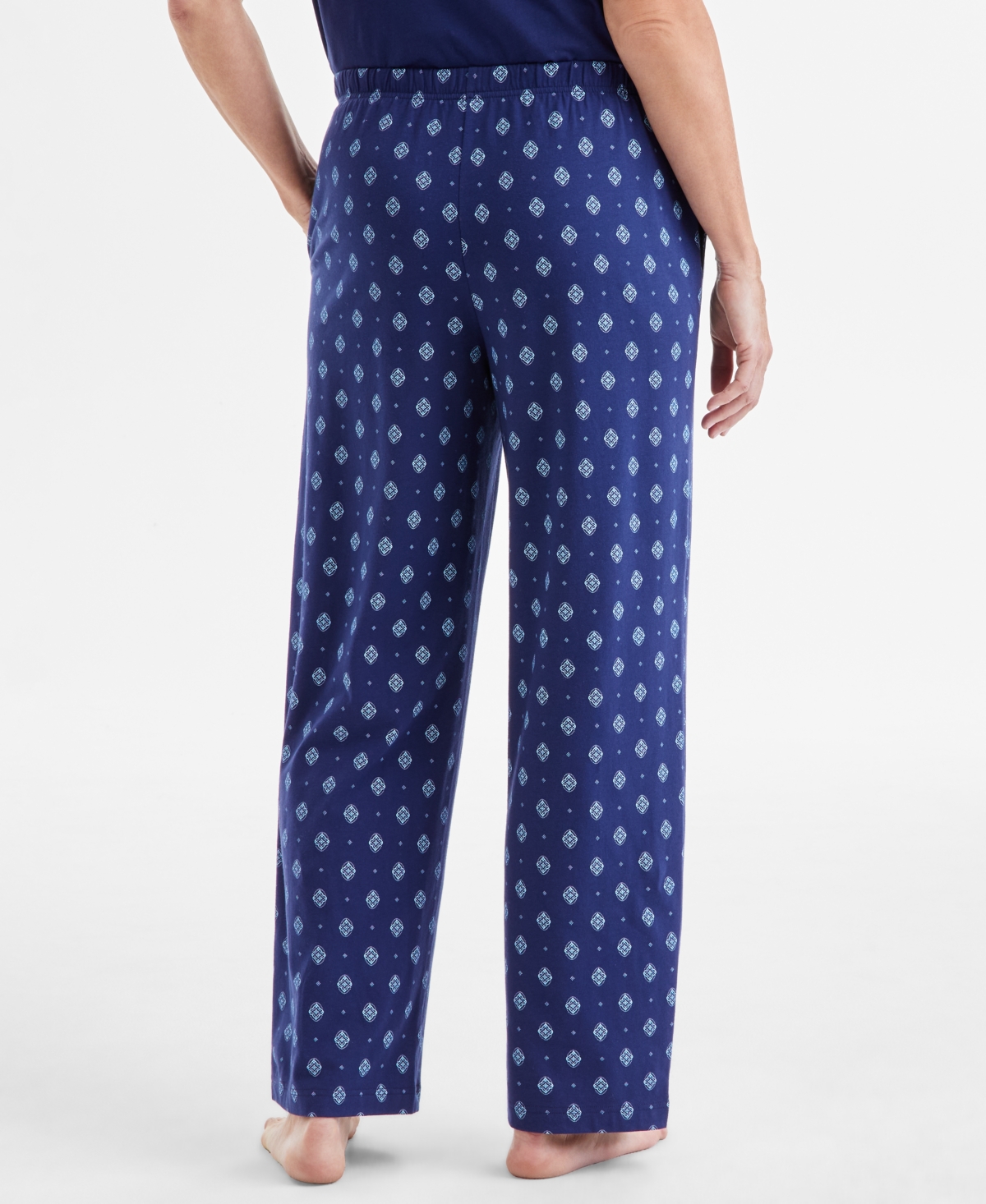 CHARTER CLUB WOMEN'S KNIT PAJAMA PANTS, EXCLUSIVELY AT MACY'S 