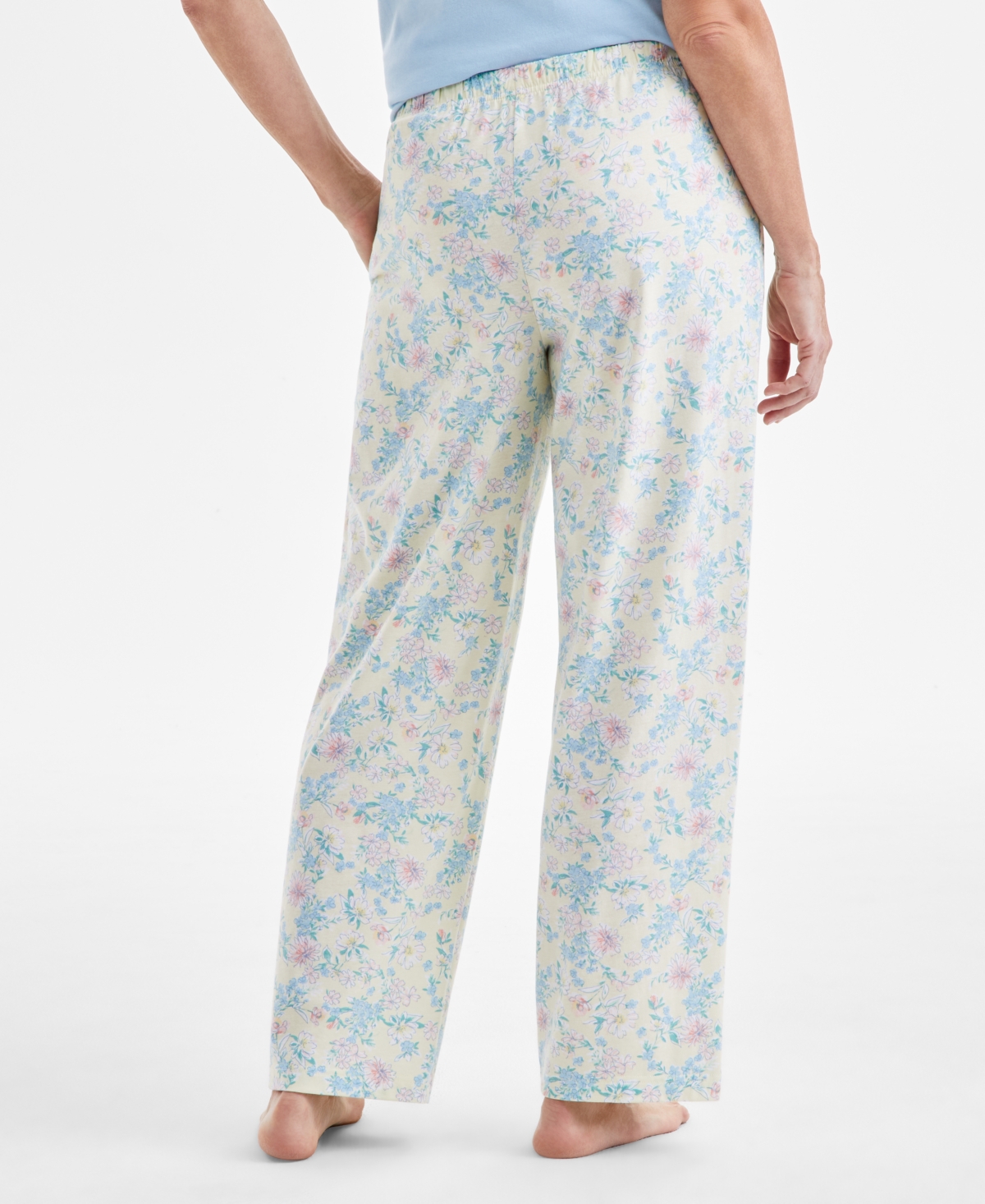 CHARTER CLUB WOMEN'S KNIT PAJAMA PANTS, EXCLUSIVELY AT MACY'S 