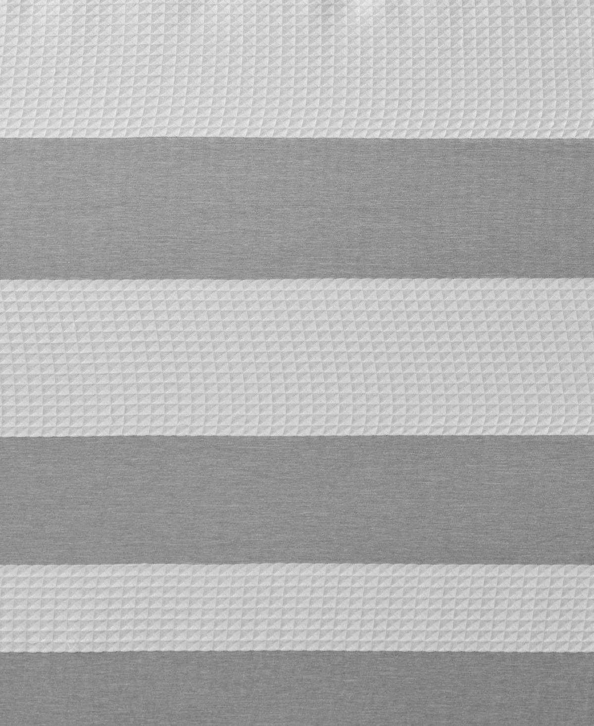 Madison Park Spa Waffle 3m-scotchgard Shower Curtain, 72" X 84" In Grey