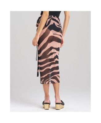 Women's ZEBRA - MESH Sarong