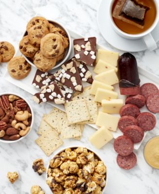 Shimmering Silver Gift Tower, 9 Piece