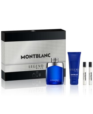 MONTBLANC LEGEND BLUE 3点セット MONT BLANC LEGEND BLUE 3 PCS SET FOR MEN: 3.4 EAU DE PARFUM SPRAY