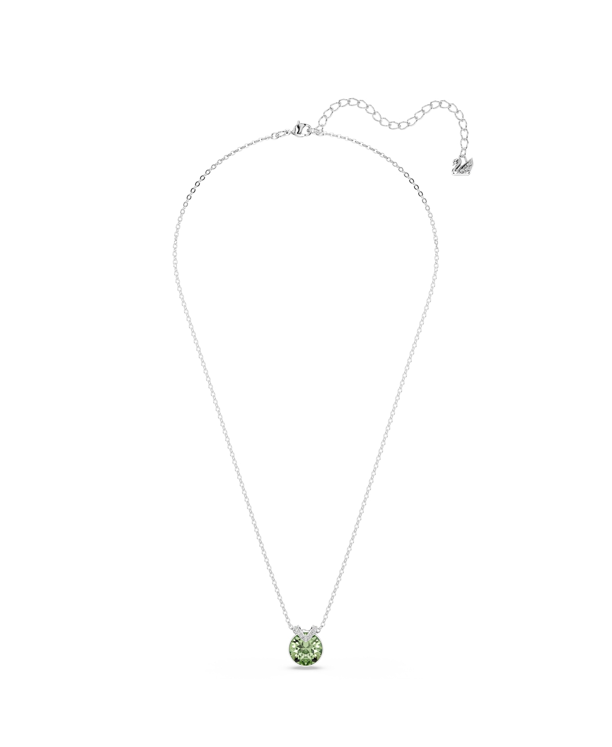 Swarovski Bella V Pendant In Green
