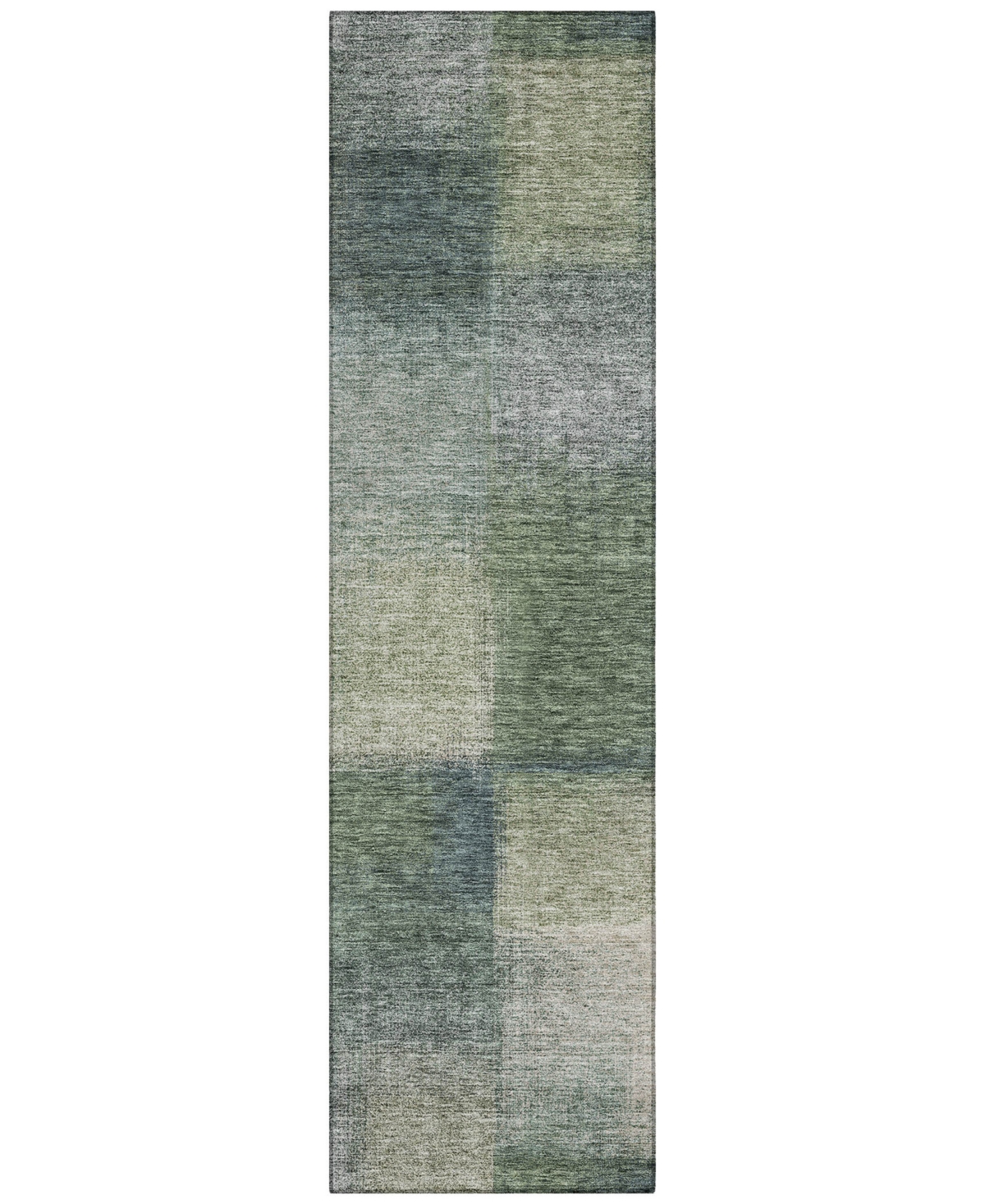 Addison Chantille Acn742 2'3"x7'6" Runner Area Rug In Olive