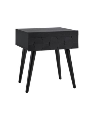Jacob Mid-Century Modern End Table with Flared Legs