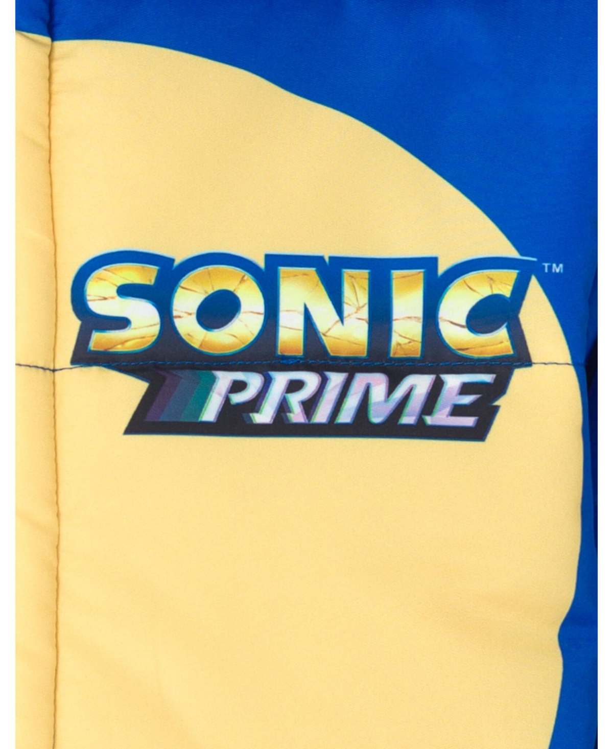 Sega Little Boys Sonic The Hedgehog Zip Up Winter Coat Puffer Jacket - sonic