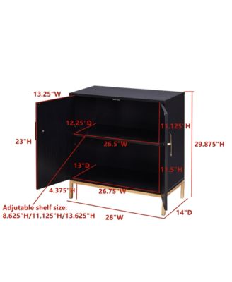 - Sideboard Buffet Kitchen Storage Cabinet for Entryway, Dining Room, and Living Room, Cupboard Console Table, Accent Cabinet, Black