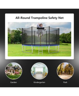 10 Feet Trampoline Safety Replacement Protection Enclosure Net