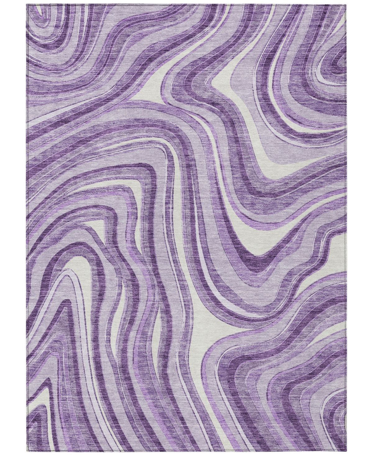 Addison Chantille Acn756 9'x12' Area Rug In Lavender