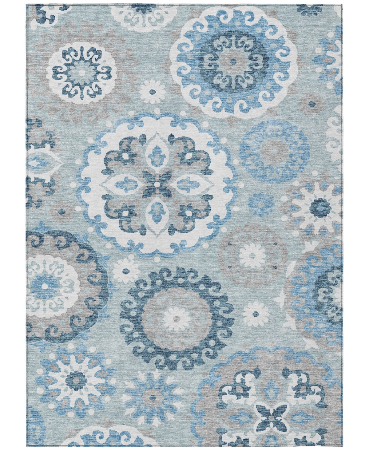 Addison Chantille Acn763 8'x10' Area Rug In Mist