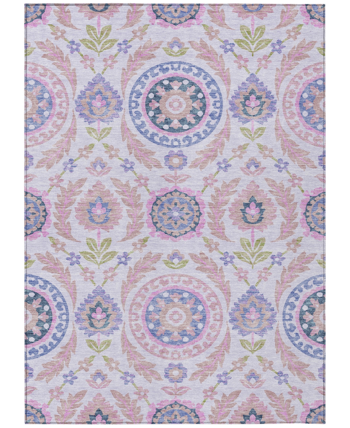 Addison Chantille Acn751 8'x10' Area Rug In Rose