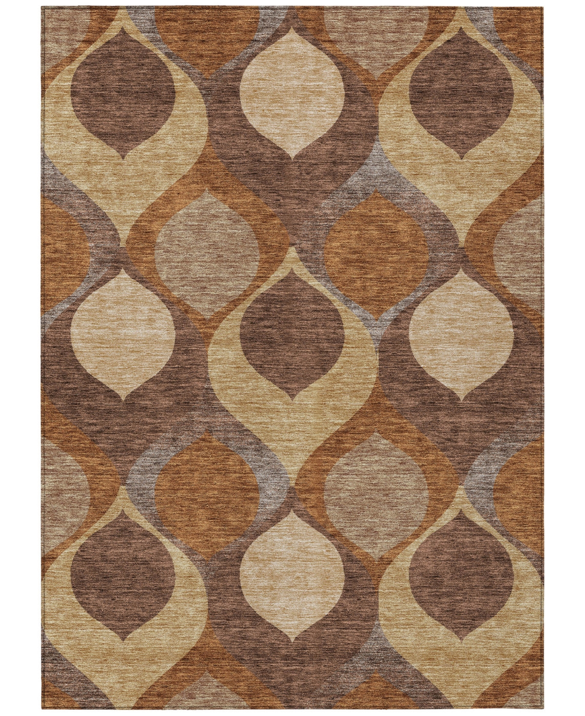 Addison Chantille Acn749 8'x10' Area Rug In Copper