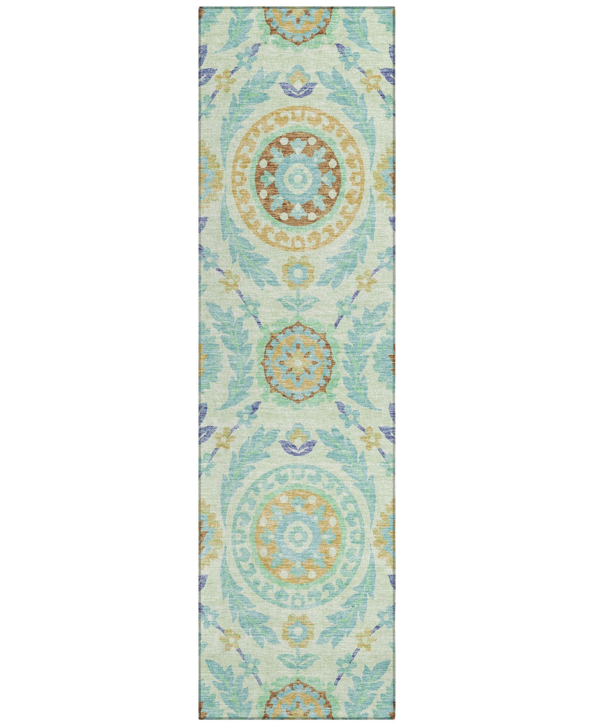 Addison Chantille Acn751 2'3"x7'6" Runner Area Rug In Mint