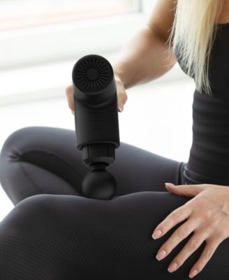 PROfit Percussion Muscle Massage Gun, Rechargeable Deep Tissue Full-Body Massager with Multiple Attachments 