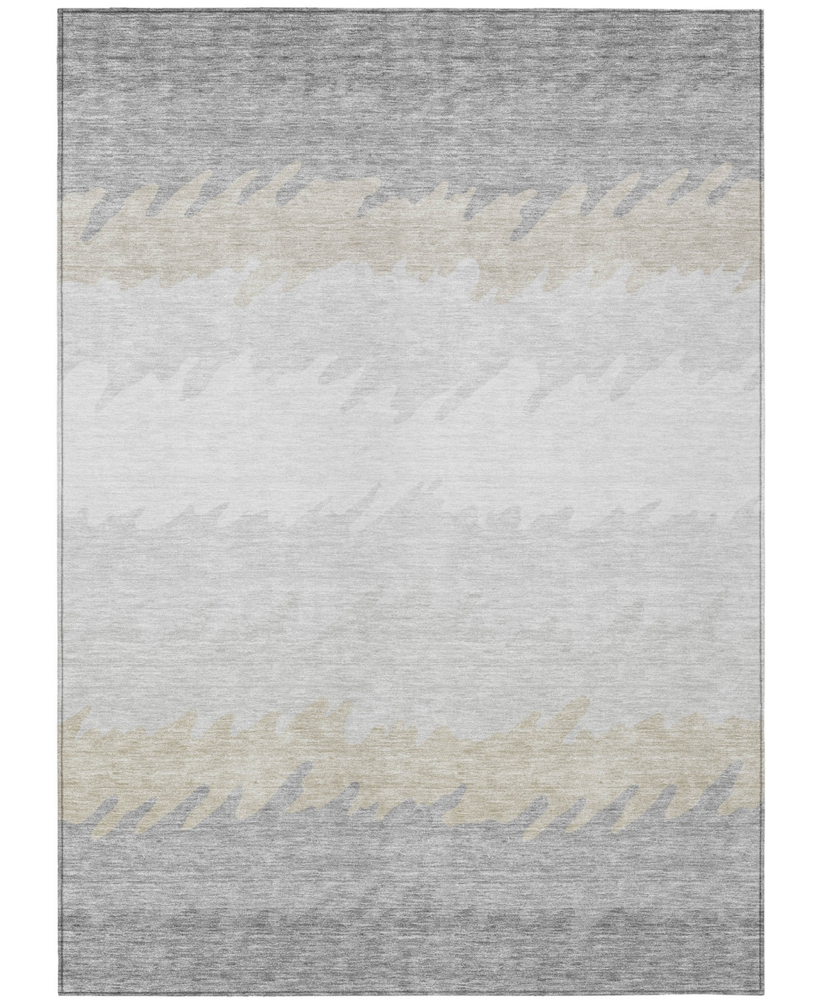 Addison Chantille Acn736 8'x10' Area Rug In Silver