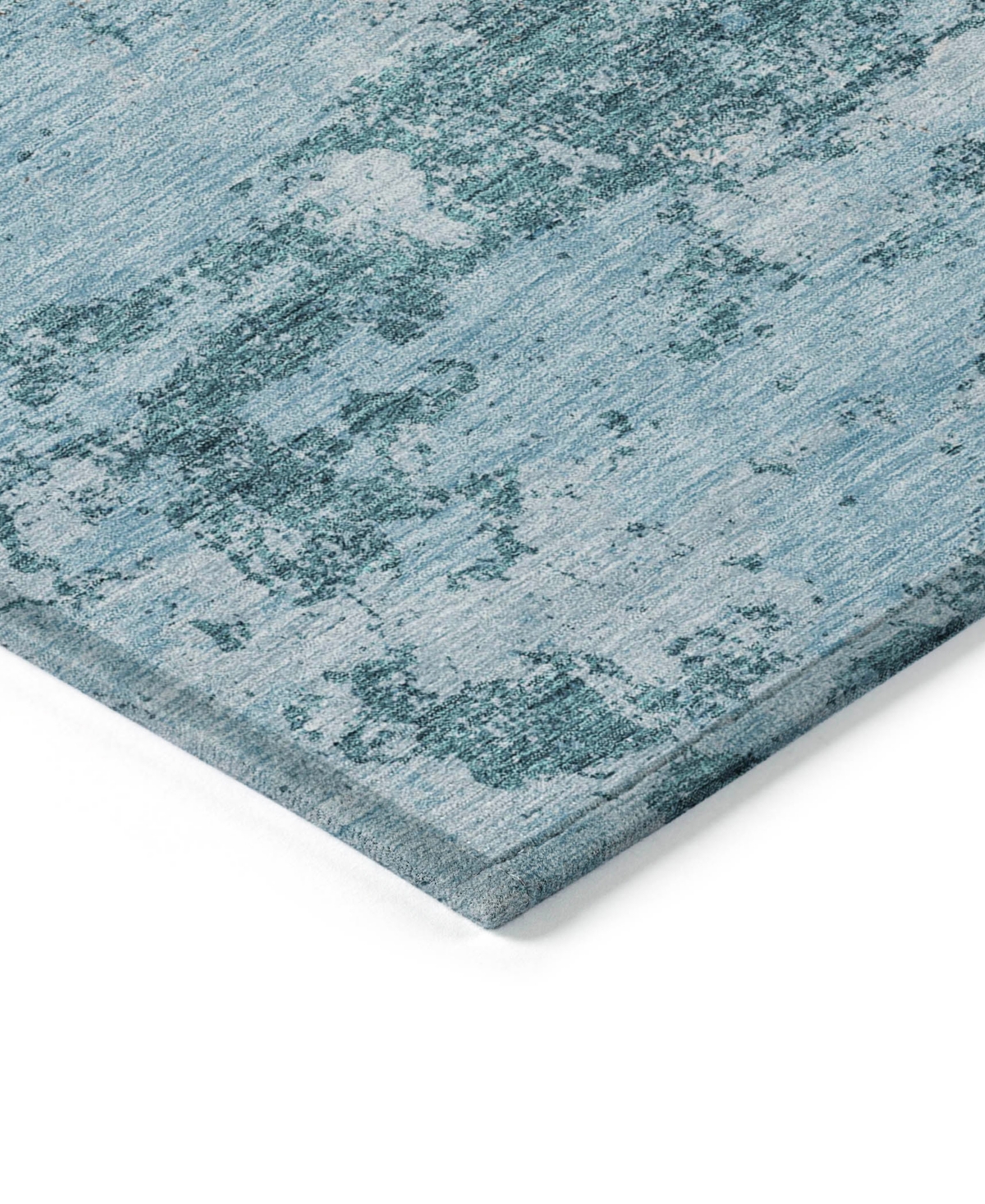 Addison Chantille Machine Washable Acn769 8'x10' Area Rug In Teal