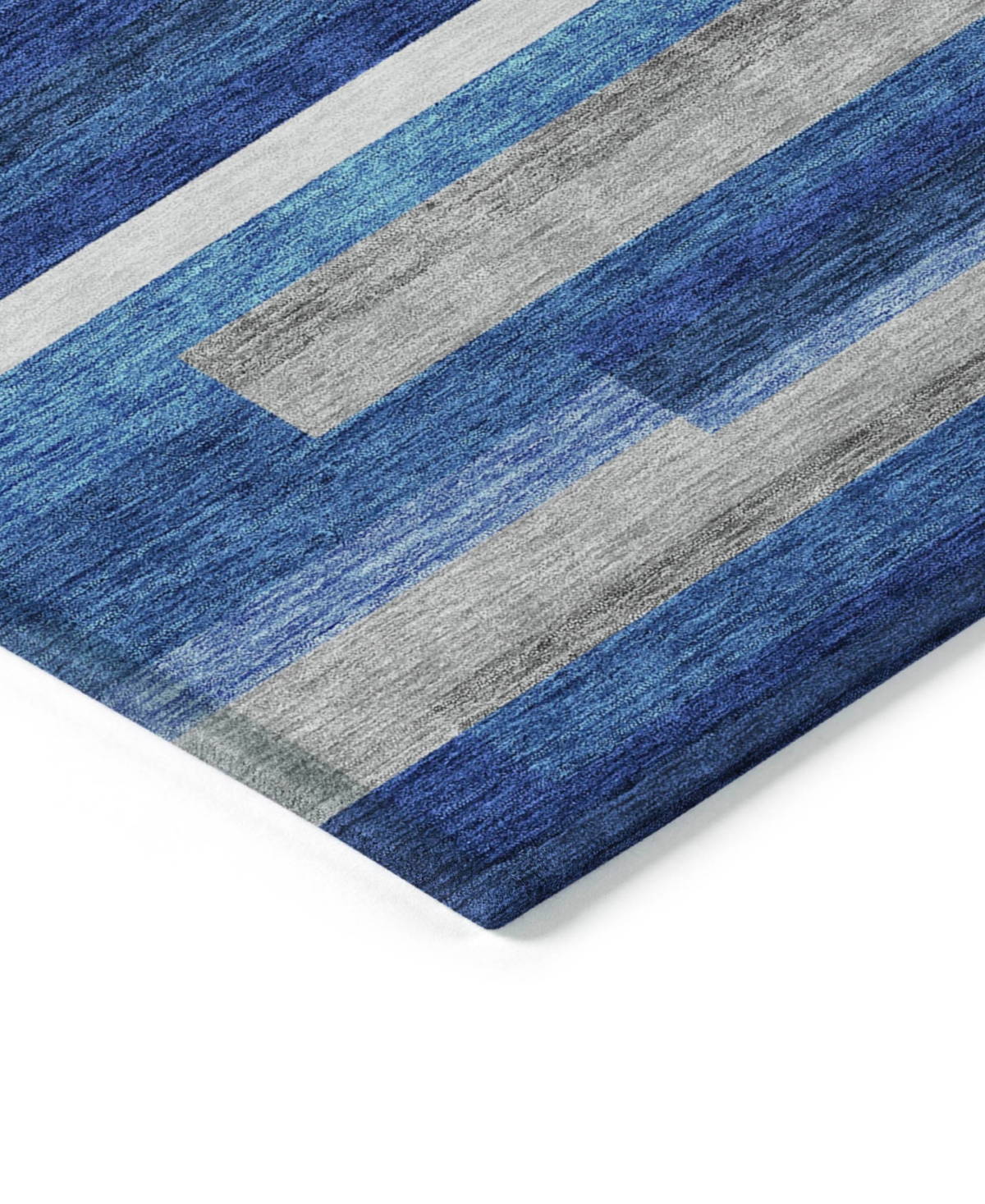 Addison Chantille Machine Washable Acn766 8'x10' Area Rug In Blue