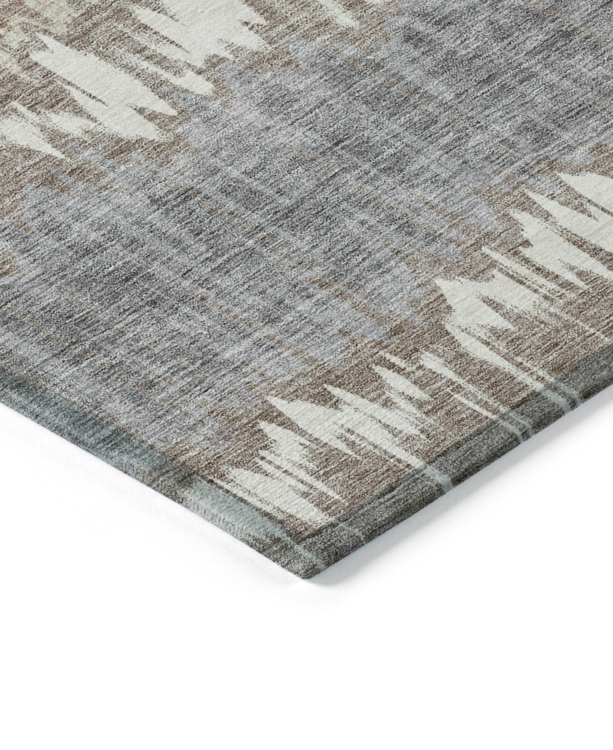 Addison Chantille Machine Washable Acn755 8'x10' Area Rug In Taupe