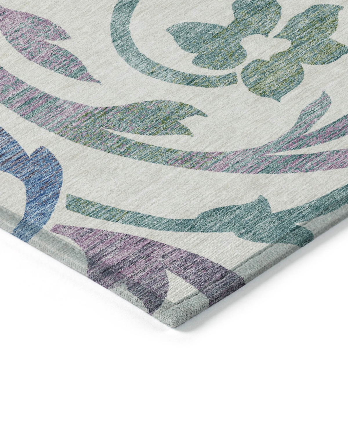 Addison Chantille Acn764 5'x7'6" Area Rug In White