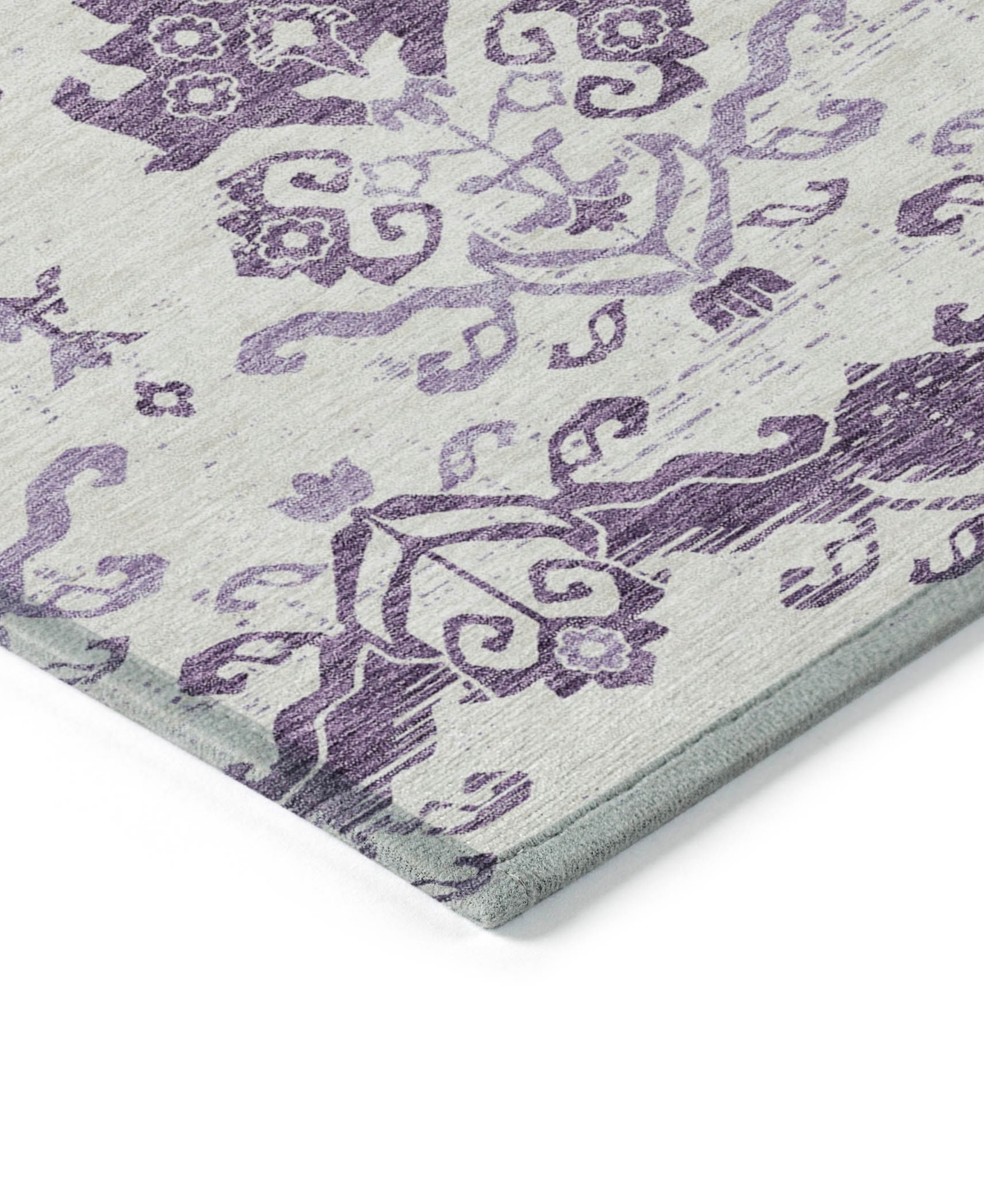 Addison Chantille Acn759 5'x7'6" Area Rug In Purple