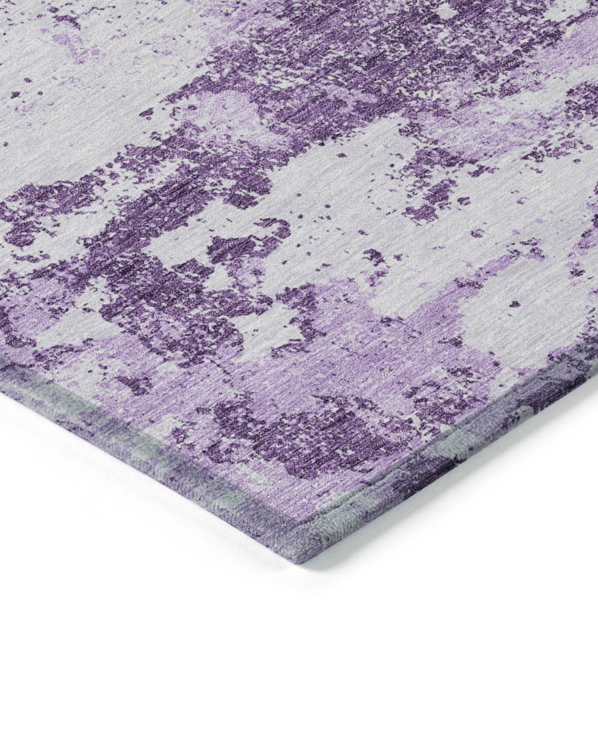 Addison Chantille Acn769 2'3"x7'6" Runner Area Rug In Lavender