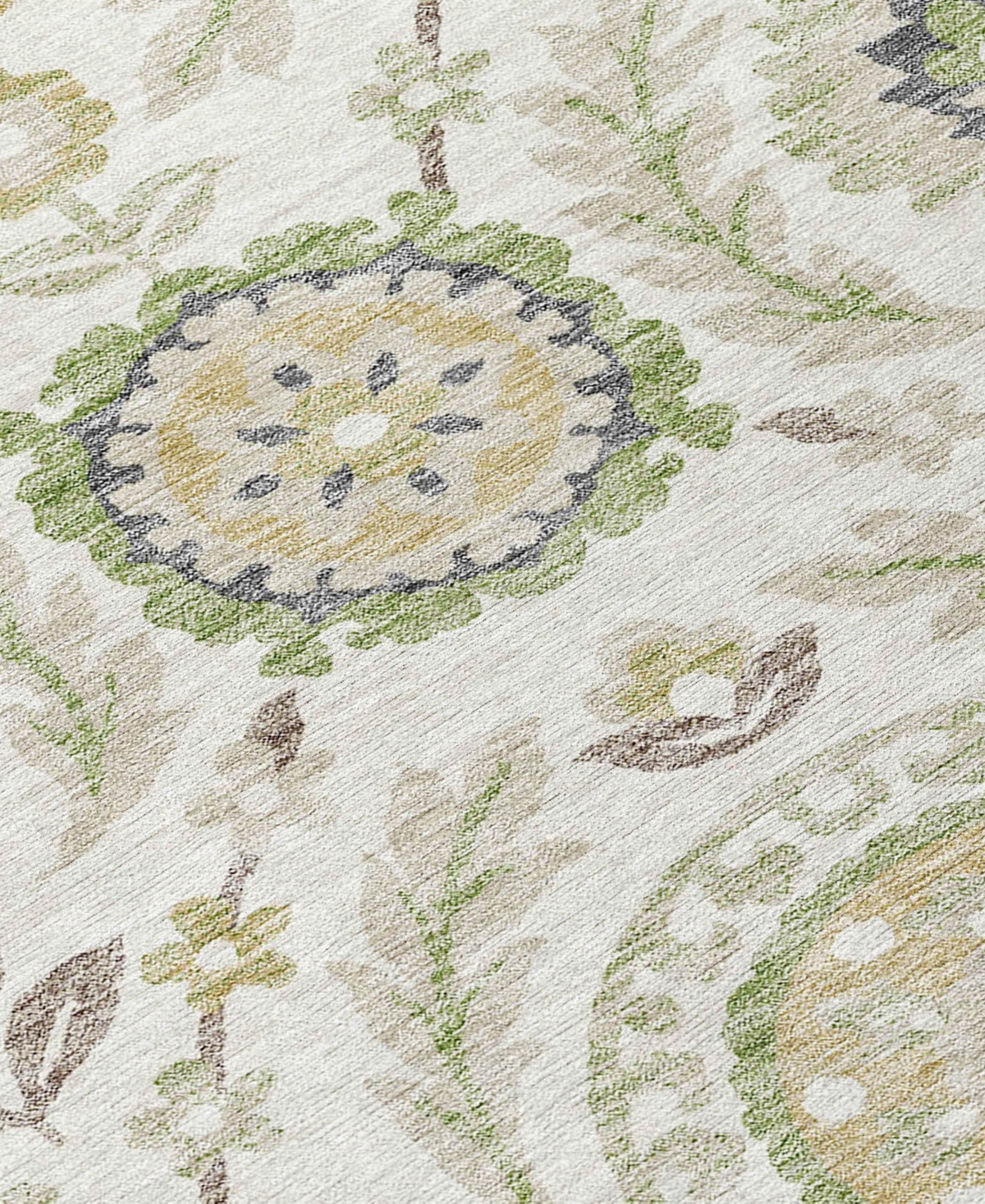Addison Chantille Acn751 9'x12' Area Rug In Ivory