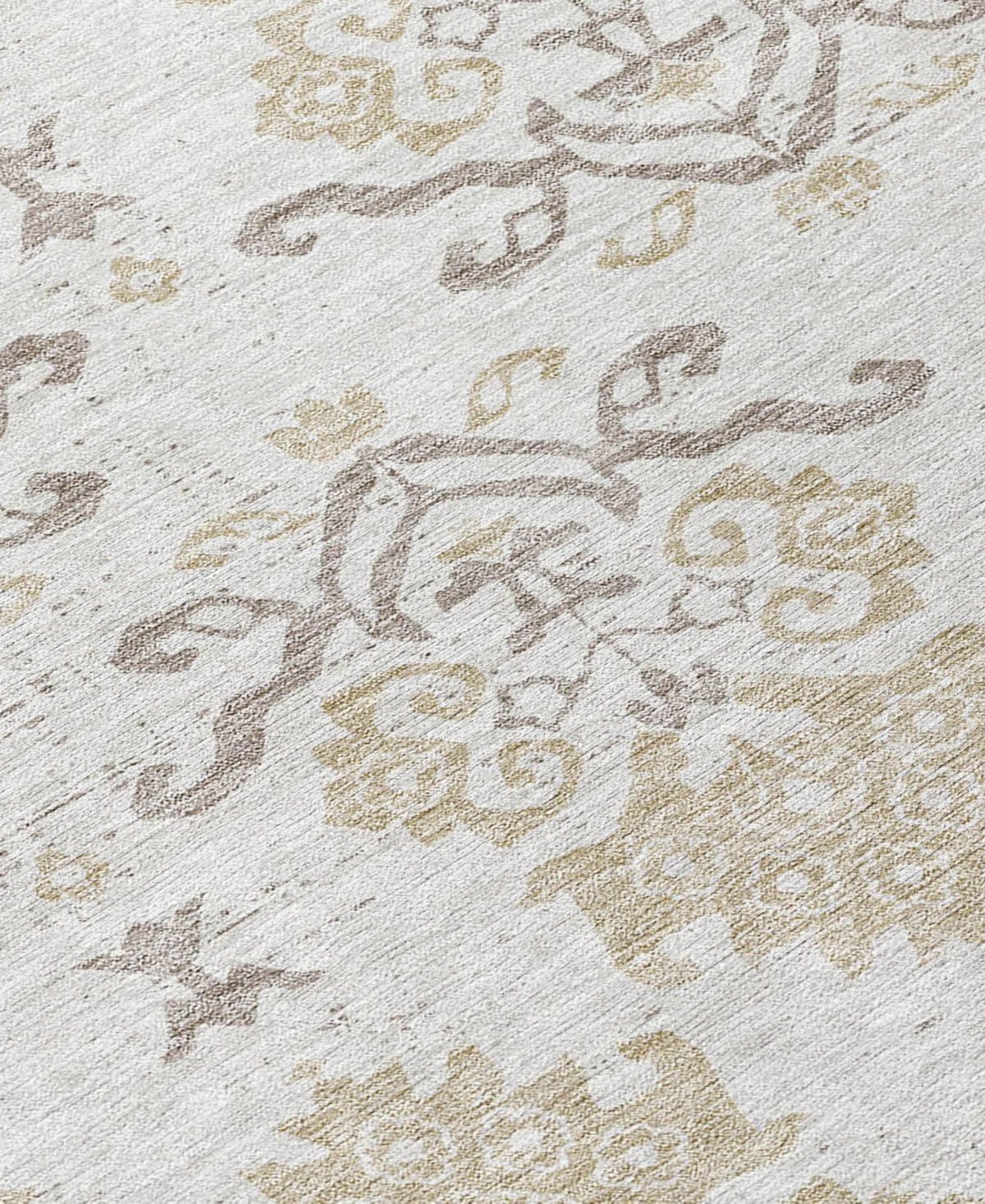 Addison Chantille Machine Washable Acn759 8'x10' Area Rug In Ivory