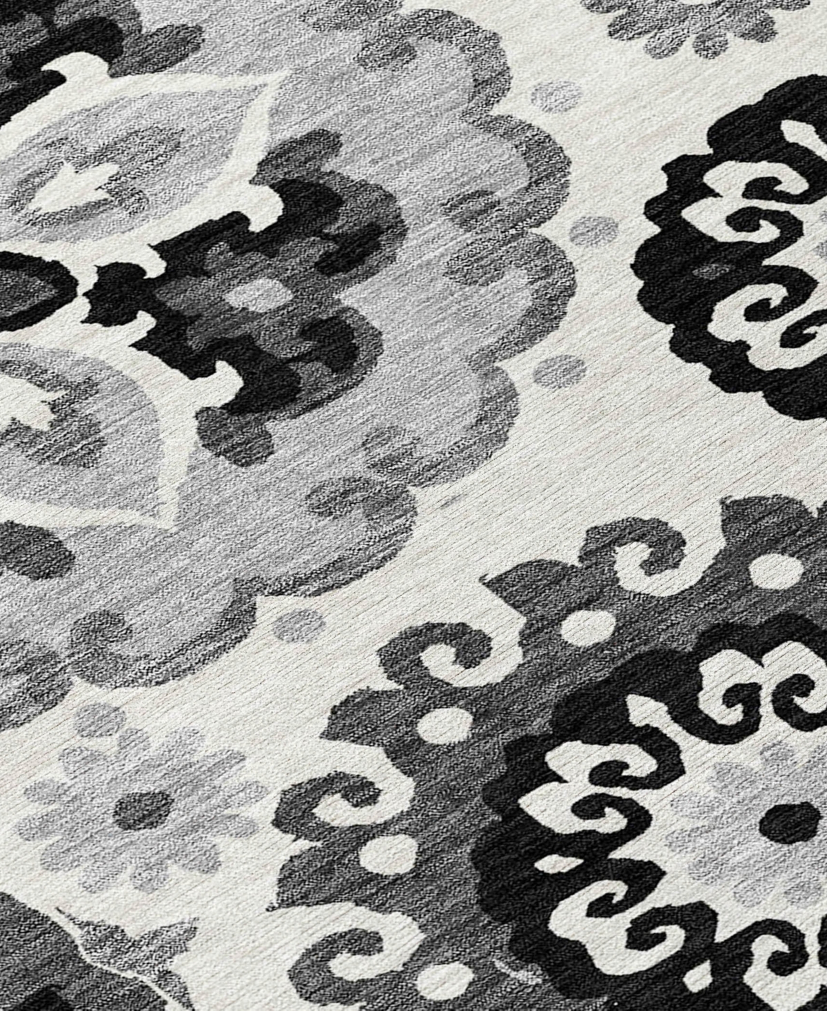 Addison Chantille Machine Washable Acn763 3'x5' Area Rug In Black