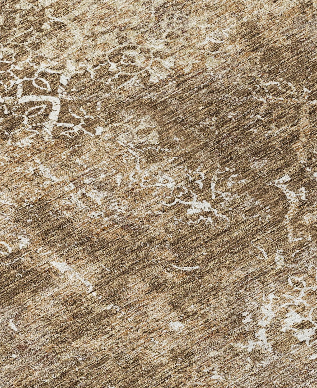Addison Chantille Acn769 2'3"x7'6" Runner Area Rug In Brown