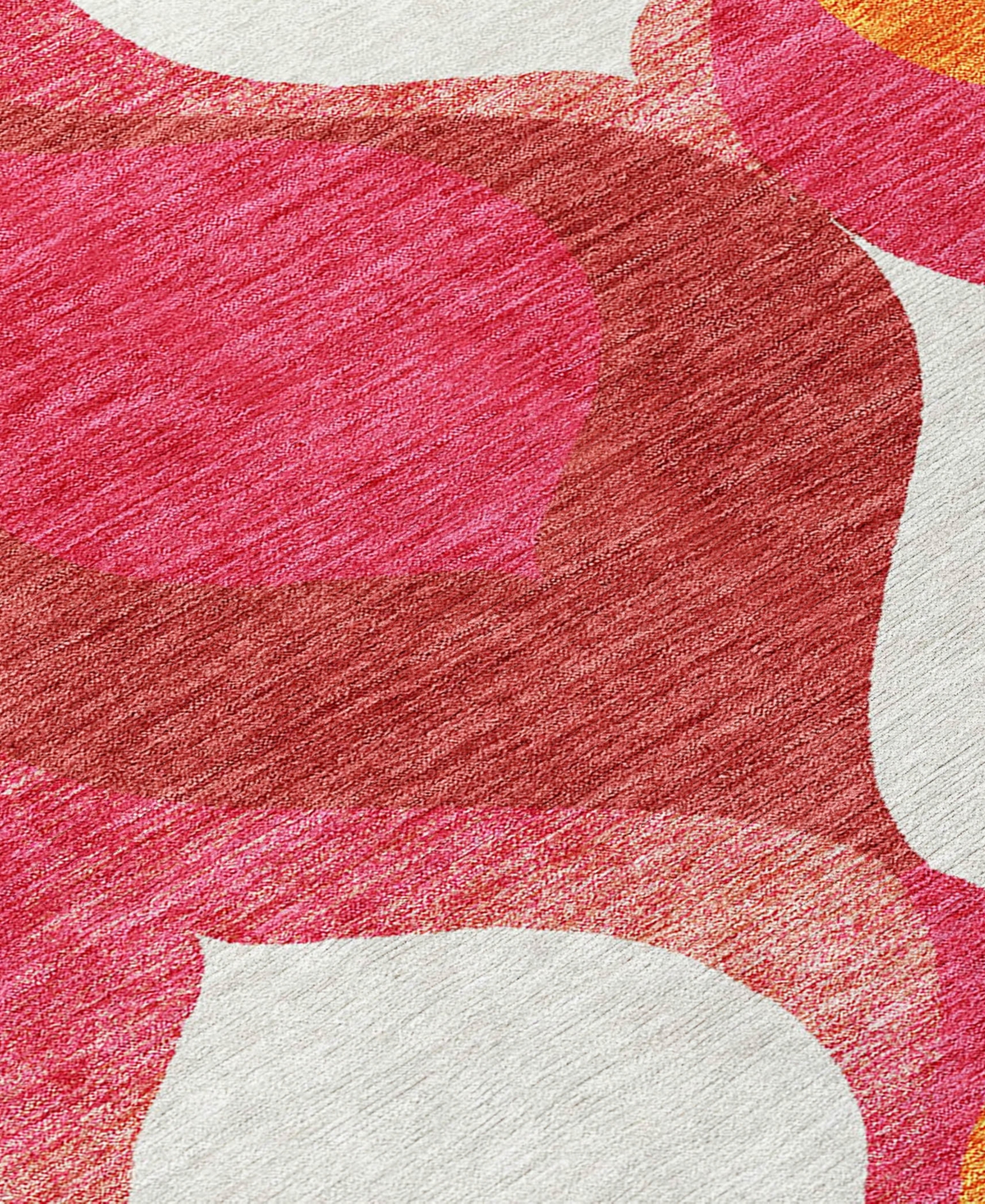 Addison Chantille Acn749 2'3"x7'6" Runner Area Rug In Pink