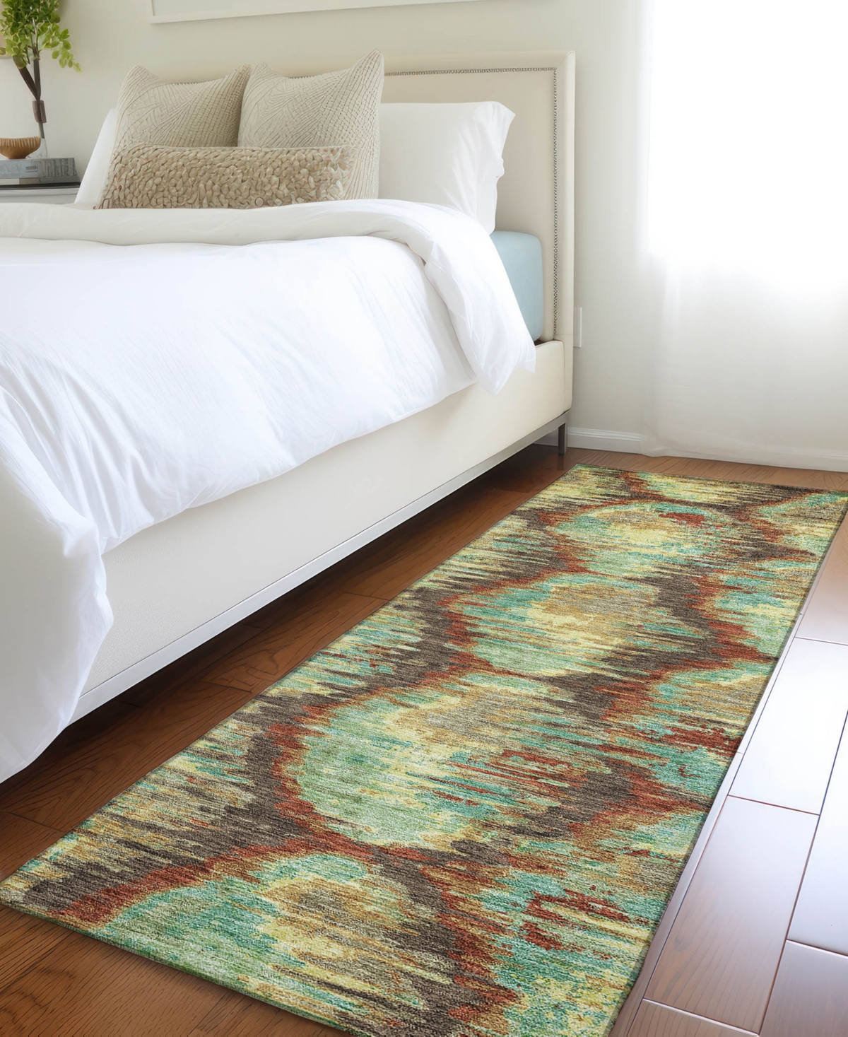 Addison Chantille Acn767 2'3"x7'6" Runner Area Rug In Cocoa