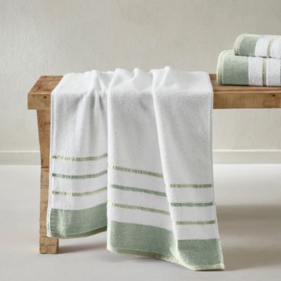 Luxurious Cotton Decorative 4-Piece Bath Towel Set, 54" x 27"