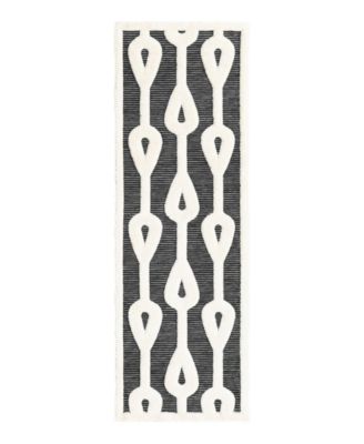 Prismatic Drops 2'7"x8' Runner Area Rug