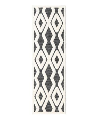 Prismatic Trellis 2'7"x8' Runner Area Rug