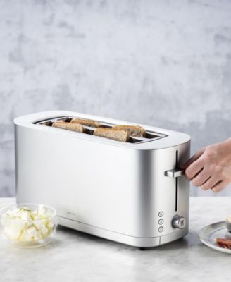 Enfinigy 2-Long Slot Silver Toaster